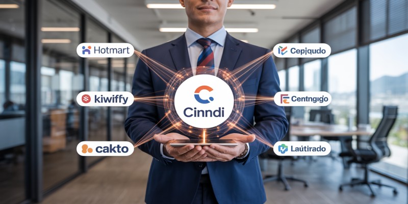 Integre Hotmart, Kiwify e Cakto: Potencialize com CINNDI